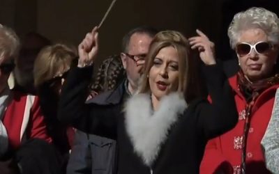 El pueblo de Sax no faltó a la tan esperada apertura de las Fiestas 2020