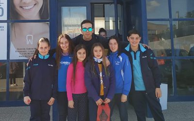 Destaca actuación de los nadadores del C.N. Sax en Calpe y Petrer