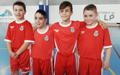 Cuatro Jugadores del Benjamín del CFS San Blas Sax fueron convocados para entrenar con la Selección Valenciana