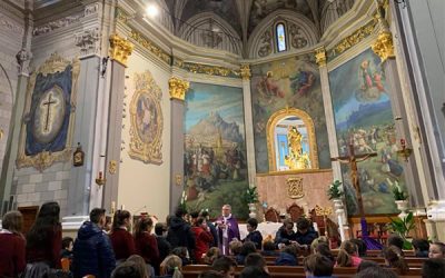 Iniciamos la Cuaresma en Sax con la imposición de la ceniza