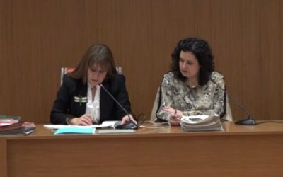 Sesión plenaria ordinaria en el Ayuntamiento de Sax, 12 de marzo