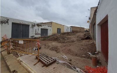 Paralizadas las obras de la Calle Jamaica por medidas contra la pandemia