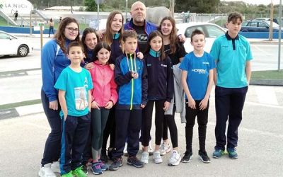 Las promesas de la natación sajeña se lucen en La Nucía