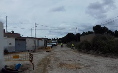 Se reanudan las obras de la Calle Jamaica con las medidas de seguridad contra la pandemia