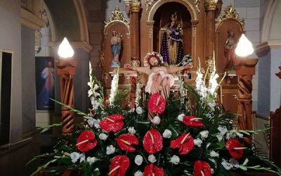 La comunidad cristiana de Sax retrasmite la Semana Santa por Facebook