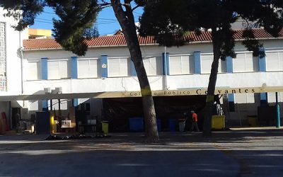 Arrancan las obras de reforma del Colegio Cervantes, una de las más esperadas en Sax
