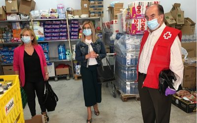 La alcaldesa agradece y pone en valor el trabajo de Cruz Roja Petrer en esta crisis sanitaria, en el día internacional de esta ONG
