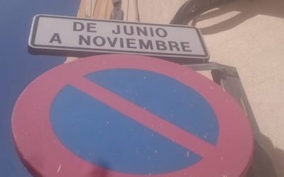 El cambio semestral de aparcamiento del 1 de junio crea problemas tambien en pandemia
