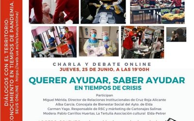 Mesa Redonda Querer ayudar, saber ayudar en tiempos de crisis