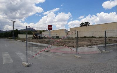 Comienzan las obras de ampliación del Cementerio de Sax