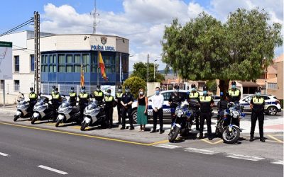 Petrer completa la incorporación de 12 nuevos agentes interinos a la plantilla de la Policía Local con los que se reactivan las secciones de Barrios y Tráfico