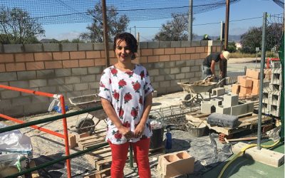 Deportes de Petrer invierte 25.000€ en el muro perimetral de las pistas de tenis del polideportivo