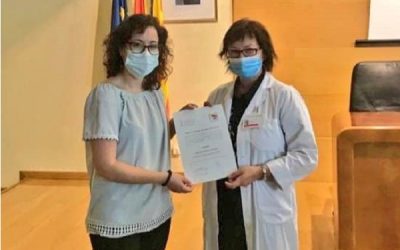 La sajeña Silvia Barceló Martínez, Mejor Residente 2019-2020 del Departamento de Salud de Elda