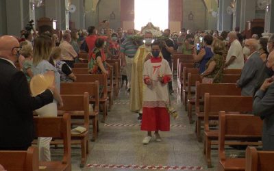 Celebración de la Virgen de la Asunción en Sax, una fiesta llena de vida, de gozo y esperanza