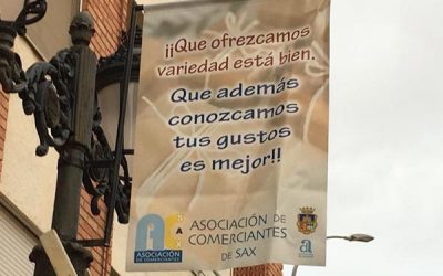 Campaña de verano del comercio de Sax “ahora más que nunca necesaria”