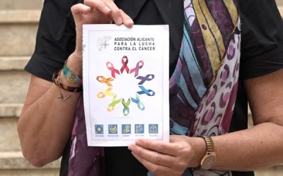 Presentación de la Asociación Alicante para la lucha Contra el Cáncer en Sax