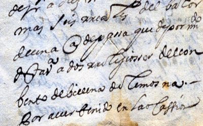 Un ajusticiamiento en Sax en el año 1648