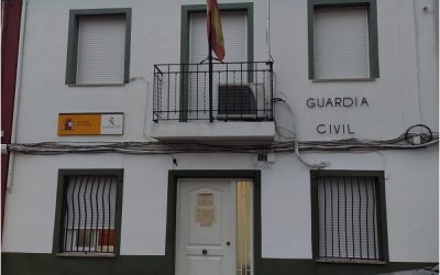 Los guardias civiles del Puesto de Muro de Alcoy víctimas del vandalismo por esta falta de seguridad