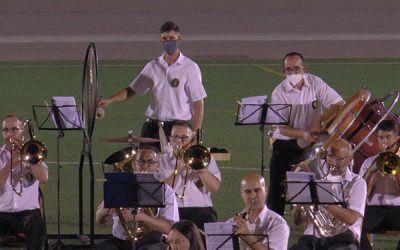 La Unión Musical celebra su tradicional concierto en honor a la Virgen de los Frutos