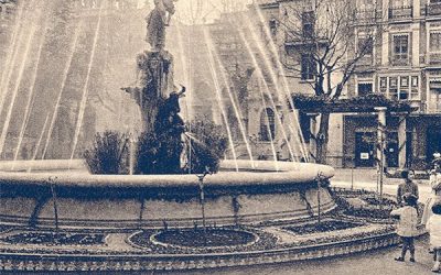 Las aguas de Sax en Alicante, octubre de 1898, por Vicente Vázquez
