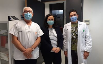 Se incorpora un nuevo enfermero rastreador al Centro de Salud de Sax para continuar la labor de frenar los contagios