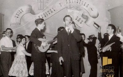La Colonia de Santa Eulalia en el 2020, palabricas sajeñas, una oficina de turismo y los bailes de Unión Musical, en el Museo Virtual de la Villa de Sax