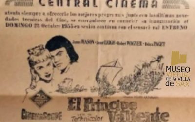 La Peña de Sax, Fernando Maestre y el Cine Central, en el Museo Virtual de la Villa de Sax