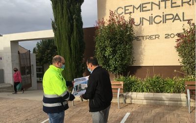 Petrer amplía el horario del cementerio y activa un dispositivo especial de seguridad con motivo de la festividad de Todos los Santos