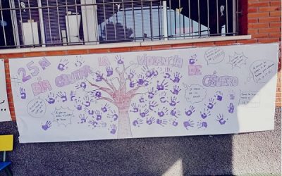 Los centros escolares de Sax celebran el 25 de noviembre “Día Internacional de la Eliminación de la Violencia contra las Mujeres”