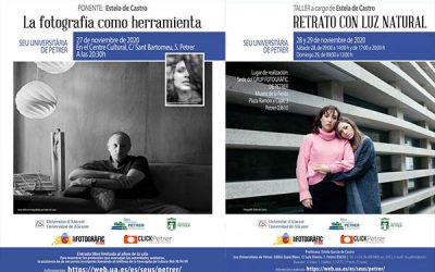 Estela de Castro, visitará Petrer de la mano del Grup Fotogràfic de Petrer y la Sede Universitaria de Petrer