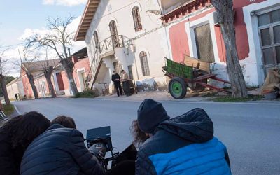 La colonia de Santa Eulalia acoge el rodaje de la nueva temporada de L’Alqueria Blanca