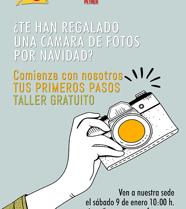 El Grup Fotogràfic de Petrer organiza de nuevo el taller fotográfico “Tus primeros pasos”