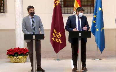 Mazón apela al tripartito de Puig a sumarse a la defensa del trasvase Tajo-Segura