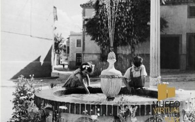 La fuente del Ayuntamiento y la festividad de Santa Cecilia en el Museo Virtual de la Villa de Sax