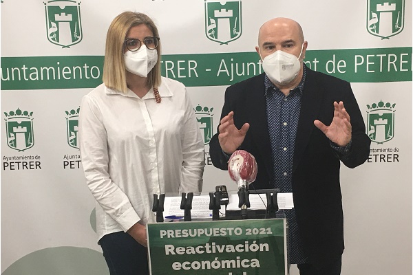 El Presupuesto de Petrer para 2021 centra  esfuerzos en la reactivación económica y social