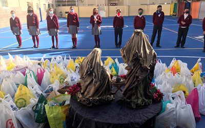 Exitazo en la campaña solidaria “Kilo 2020” a beneficio de Cáritas Sax