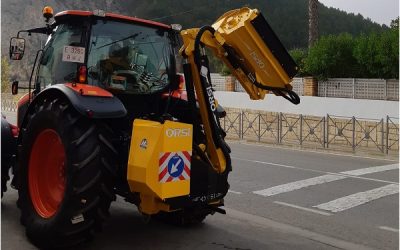 Un nuevo servicio municipal realizara en Sax el acondicionamiento de caminos rurales