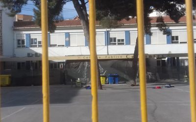 03630, con sentido de gobierno, en relación a la obra de rehabilitación del Colegio público Cervantes