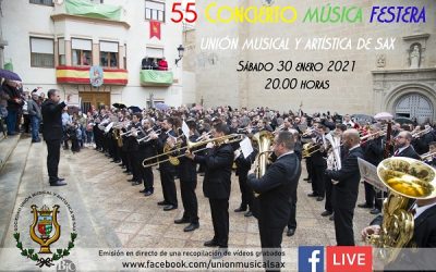 La Unión Musical ofrecerá su tradicional Concierto de Música Festera a la carta