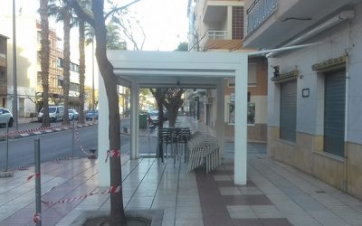 El cierre de la hostelería deja en Sax una imagen insólita