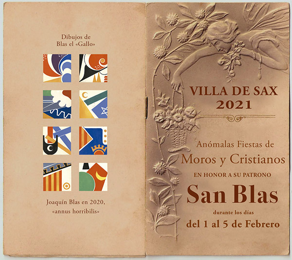Programa de “las Anómalas Fiestas en Honor a San Blas 2021”