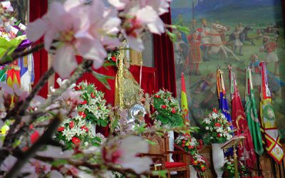 La celebración de las misas mensuales en honor a San Blas en Sax