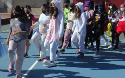 Los escolares sajeños viven su primer carnaval marcado por la pandemia