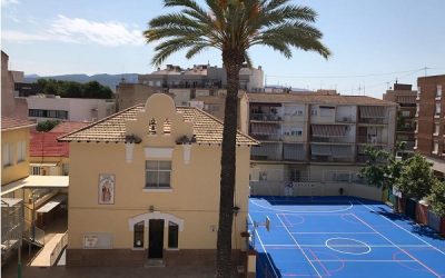 Volvió a repicar la campana en el Colegio Nuestra Señora del Carmen el día de la Candelaria