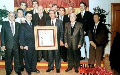 El primer señor de Alagón, la comparsa de Cristianos y Miguel Villar en el Museo Virtual de la Villa de Sax