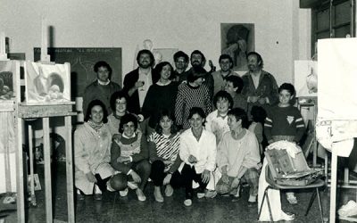Creación de la Escuela Municipal de Arte en Sax “pintando desde 1985” con reseñas culturales