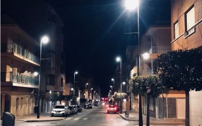 Petrer renueva toda la iluminación de la avda de Elda con tecnología led de bajo consumo