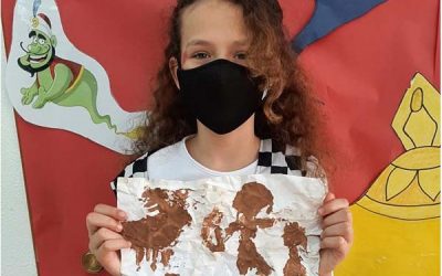 Pinturas rupestres para trabajar la prehistoria de Sax en el colegio