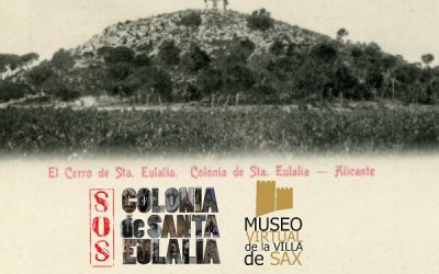La construcción del merendero de la Colonia y un altar para San José en el Museo Virtual de la Villa de Sax