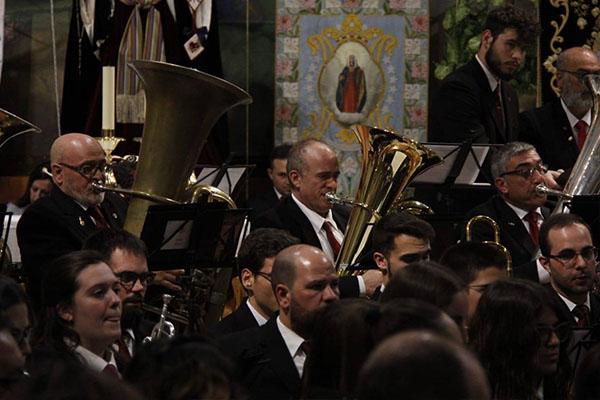 La Unión Musical de Sax celebra su Concierto de Semana Santa